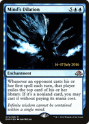 Mind's Dilation (PRE-70S) [Eldritch Moon Promos] Foil