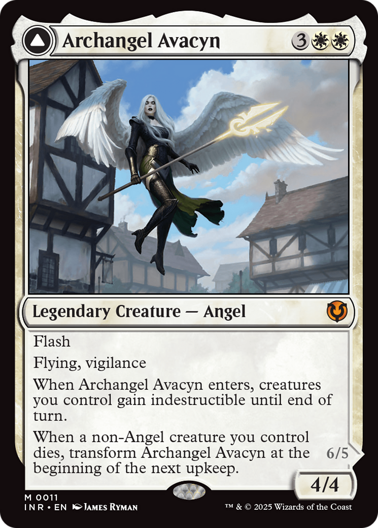 Archangel Avacyn // Avacyn, the Purifier (INR-011) [Innistrad Remastered]