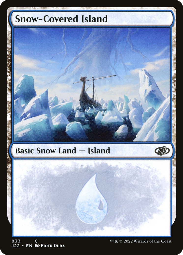 Snow-Covered Island (J22-833) [Jumpstart 2022]