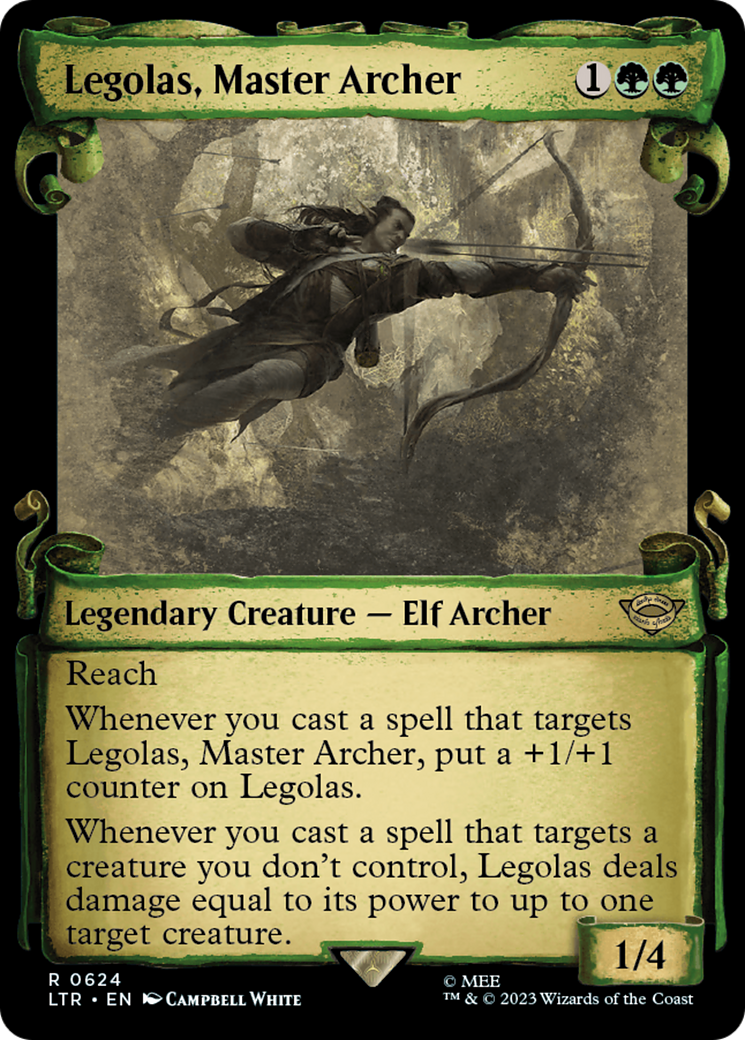 Legolas, Master Archer (LTR-624) [The Lord of the Rings: Tales of Middle-earth]: (Showcase)