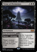 Virtue of Persistence // Locthwain Scorn (PPWOE-115P) [Wilds of Eldraine Promos]