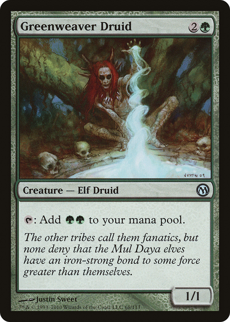 Greenweaver Druid (DPA-068) [Duels of the Planeswalkers]