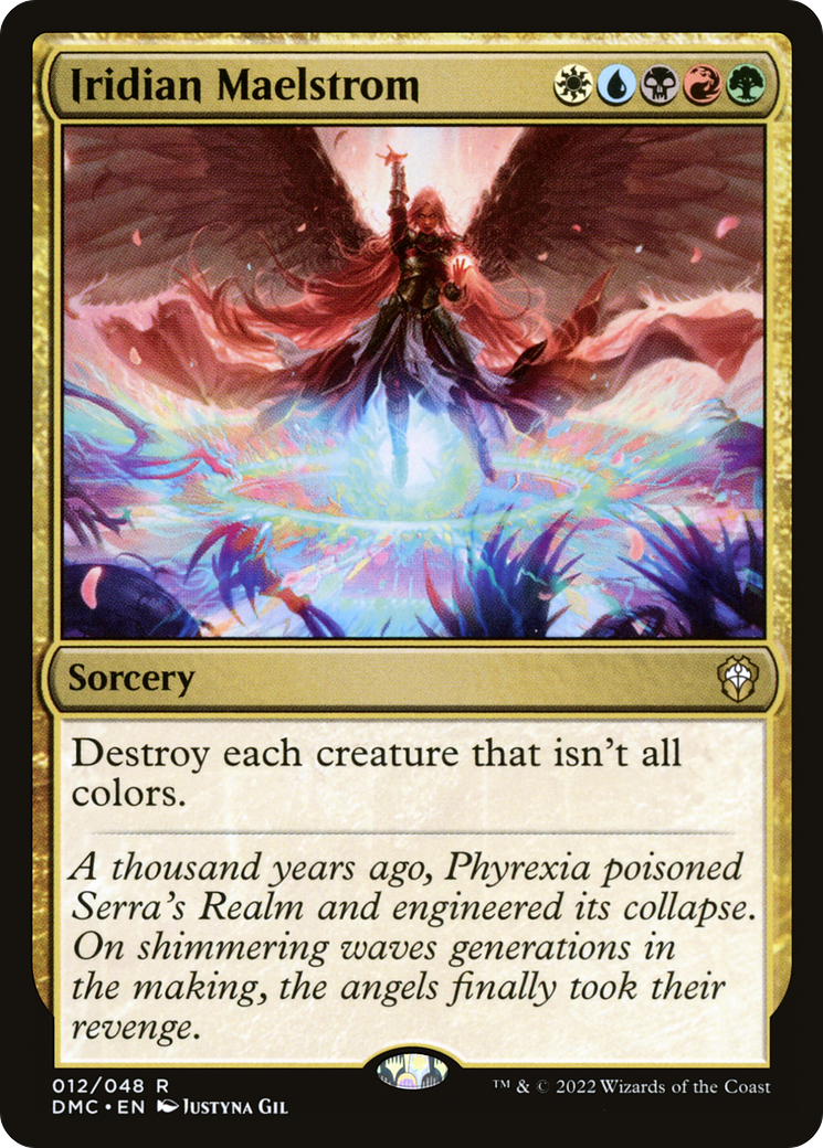 Iridian Maelstrom (DMC-012) [Dominaria United Commander]