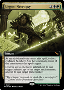Urgent Necropsy (MKM-421) [Murders at Karlov Manor]: (Extended Art)