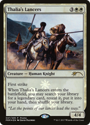 Thalia's Lancers (MEDIA-47★) [Eldritch Moon Promos] Foil