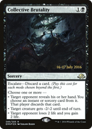 Collective Brutality (PRE-85S) [Eldritch Moon Promos] Foil