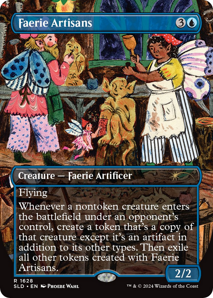 Faerie Artisans (SLD-1628) [Secret Lair Drop] (Borderless)