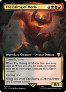 The Balrog of Moria (LTC-129) [Tales of Middle-earth Commander]: (Extended Art)