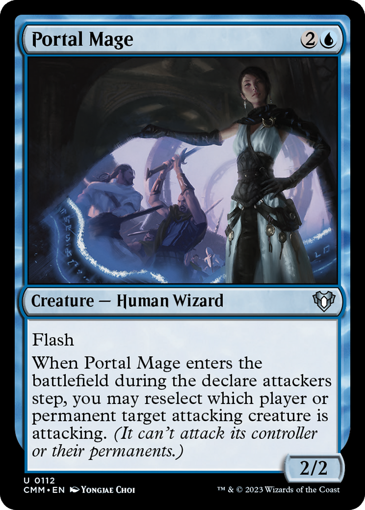 Portal Mage (CMM-112) [Commander Masters]
