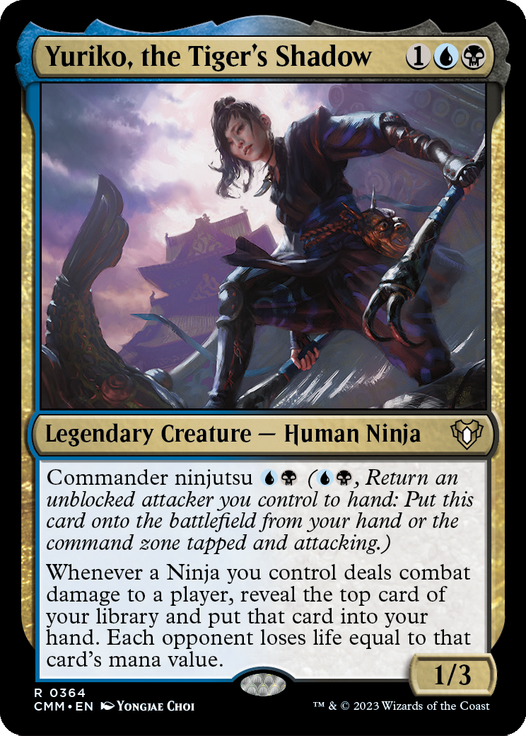 Yuriko, the Tiger's Shadow (CMM-364) [Commander Masters]