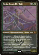 Calix, Guided by Fate (MAT-126) [March of the Machine: The Aftermath]: (enchantment) Etched Foil