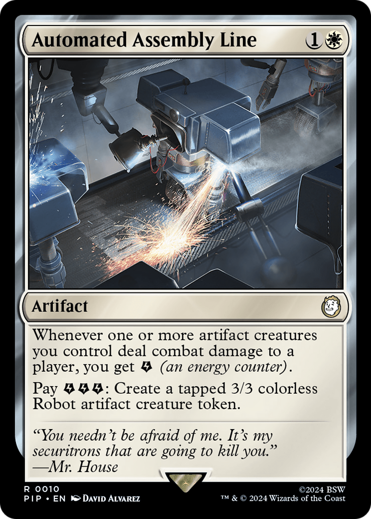 Automated Assembly Line (PIP-010) [Fallout] Foil