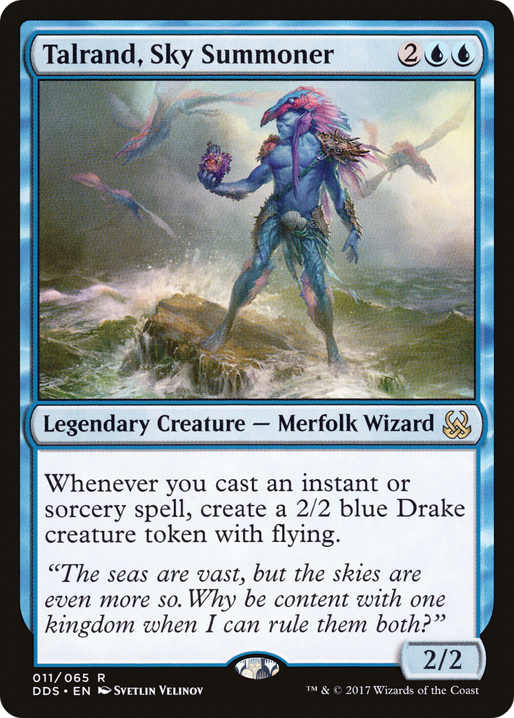 Talrand, Sky Summoner (DDS-011) [Duel Decks: Mind vs. Might]