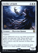 Defiler of Faith (PRE-016) [Dominaria United Promos] Foil