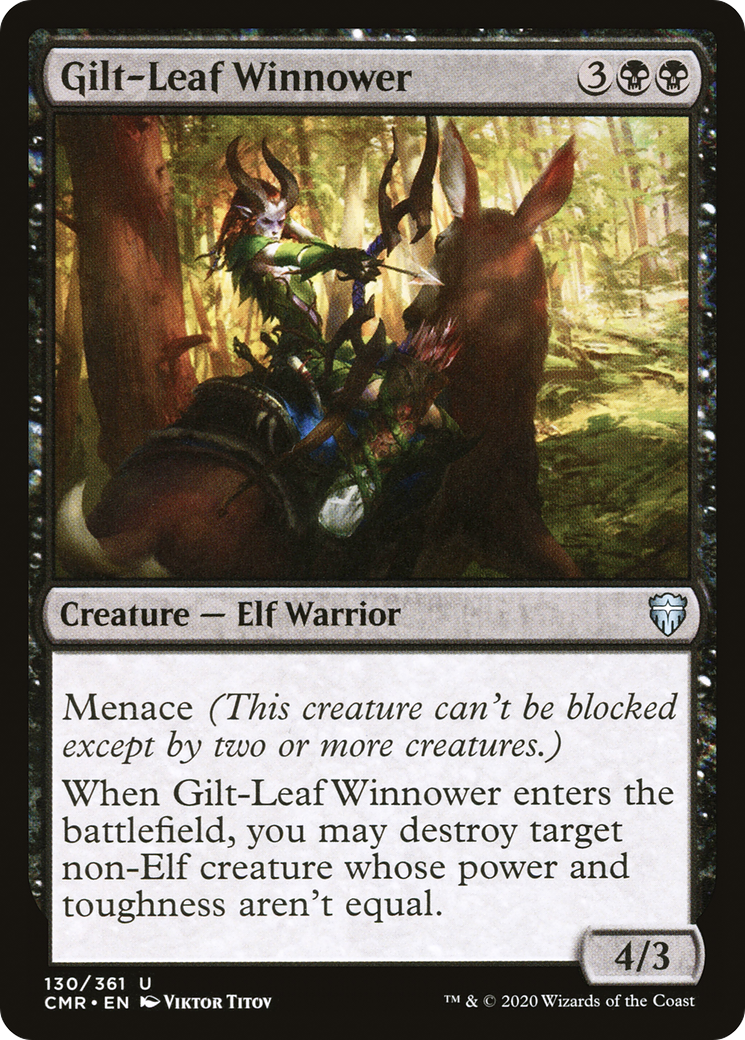 Gilt-Leaf Winnower (CMR-130) [Commander Legends]