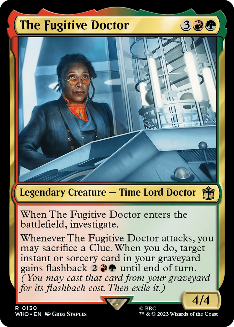 The Fugitive Doctor (WHO-130) [Doctor Who] Foil