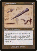 Quietus Spike (Schematic) (BRR-109) [The Brothers' War Retro Artifacts]