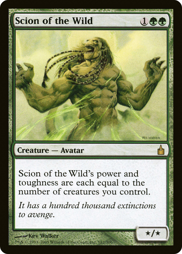 Scion of the Wild (RAV-182) [Ravnica: City of Guilds]