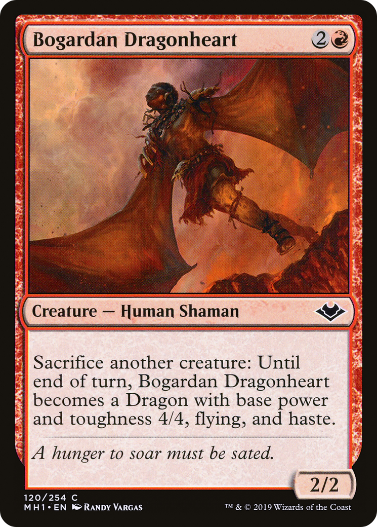 Bogardan Dragonheart (MH1-120) [Modern Horizons]