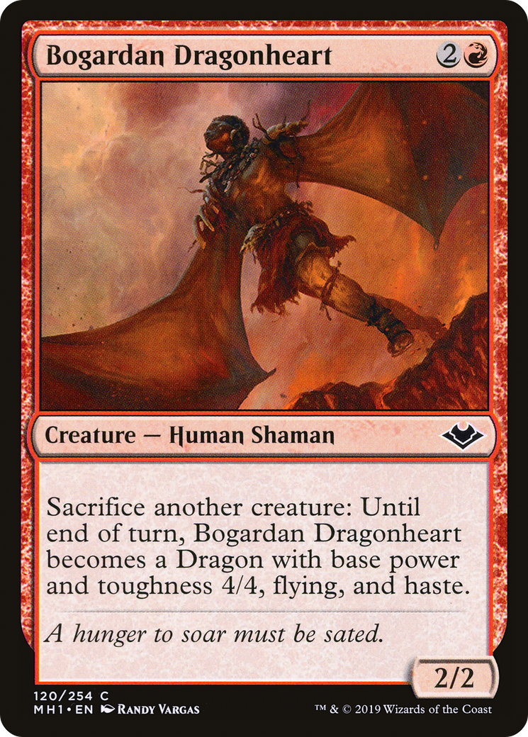 Bogardan Dragonheart (MH1-120) [Modern Horizons]