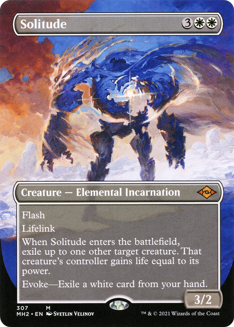 Solitude (Borderless) (MH2-307) (Borderless) [Modern Horizons 2]