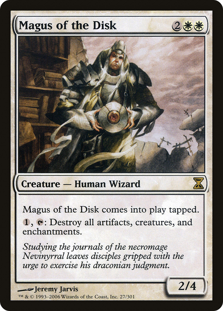 Magus of the Disk (TSP-027) [Time Spiral] Foil