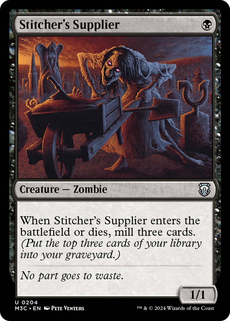 Stitcher's Supplier (M3C-204) [Modern Horizons 3 Commander] Foil