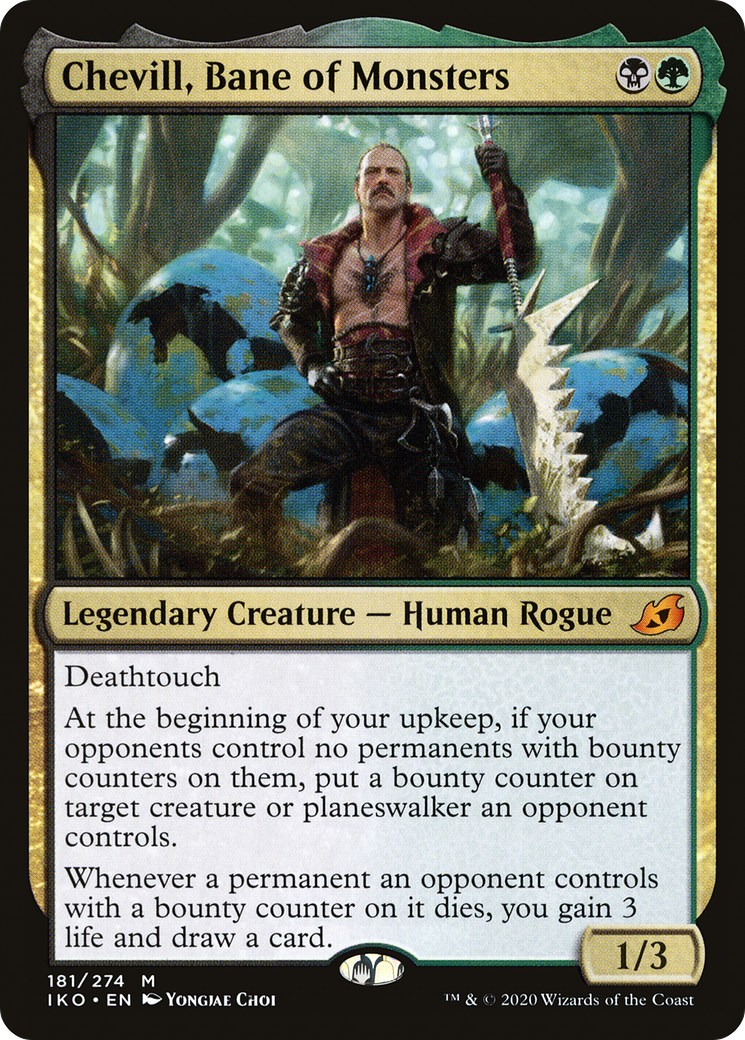 Chevill, Bane of Monsters (IKO-181) [Ikoria: Lair of Behemoths] Foil