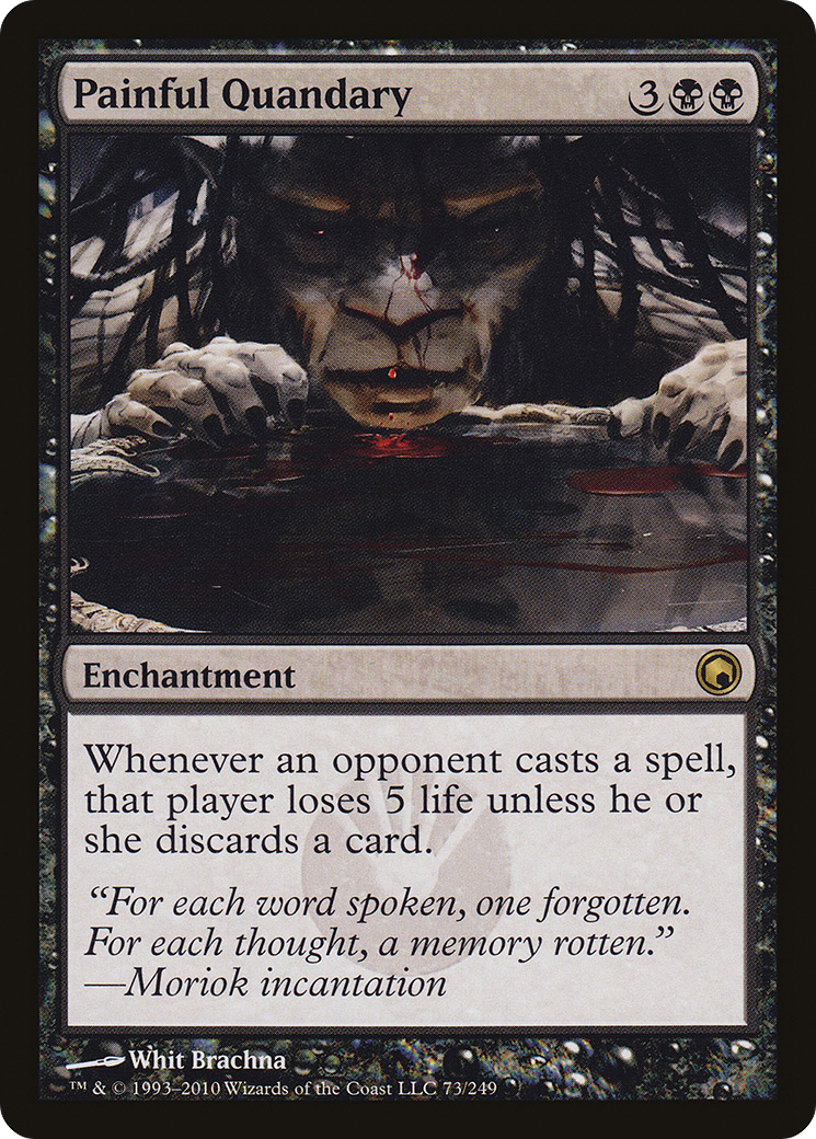 Painful Quandary (SOM-073) [Scars of Mirrodin]