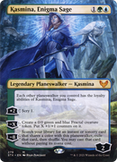 Kasmina, Enigma Sage (Borderless) (STX-279) (Borderless) [Strixhaven: School of Mages]