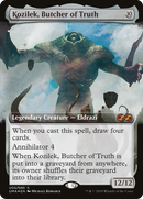 Kozilek, Butcher of Truth (UMA:BT-0U3) (Extended Art) [Ultimate Box Topper] Foil