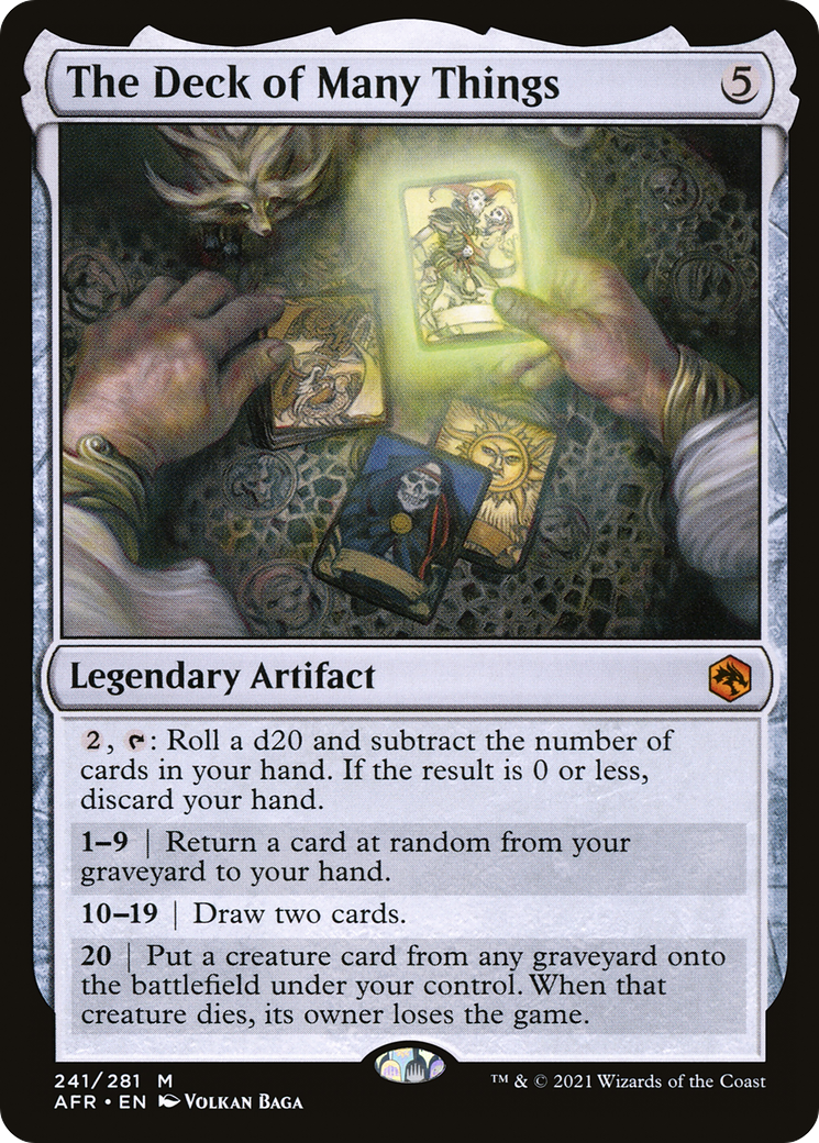 The Deck of Many Things (AFR-241) [Adventures in the Forgotten Realms]