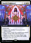 Kayla's Command (Extended Art) (BRO-302) [The Brothers' War]