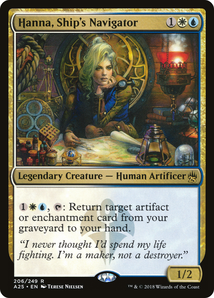 Hanna, Ship's Navigator (A25-206) [Masters 25]