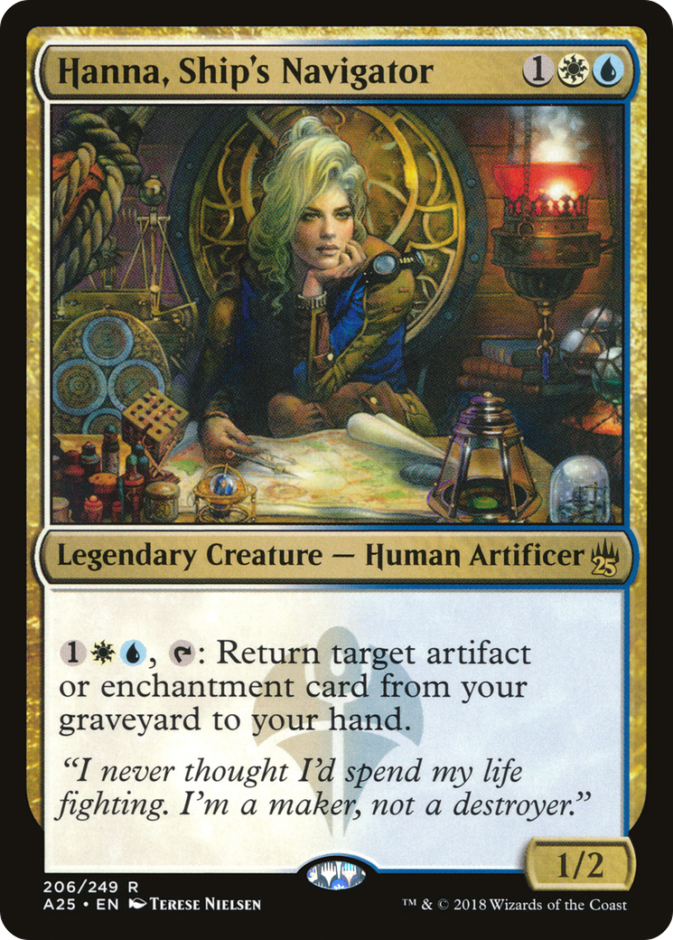 Hanna, Ship's Navigator (A25-206) [Masters 25]