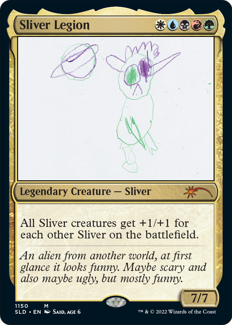 Sliver Legion (SLD-1150) [Secret Lair Drop]