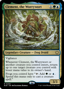 Clement, the Worrywort (PPBLB-209P) [Bloomburrow Promos] Foil