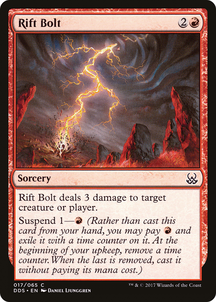 Rift Bolt (DDS-017) [Duel Decks: Mind vs. Might]
