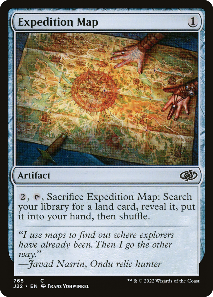 Expedition Map (J22-765) [Jumpstart 2022]