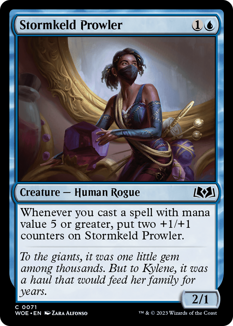 Stormkeld Prowler (WOE-071) [Wilds of Eldraine] Foil