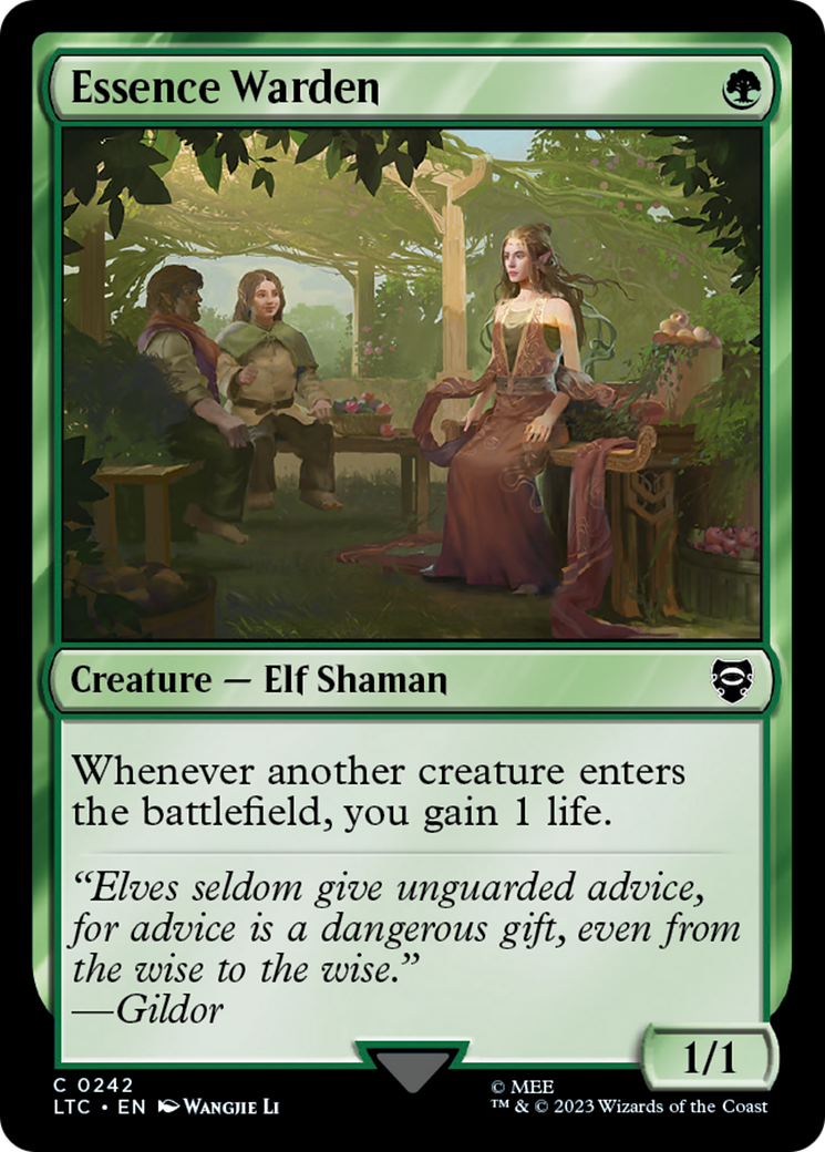 Essence Warden (LTC-242) [Tales of Middle-earth Commander]