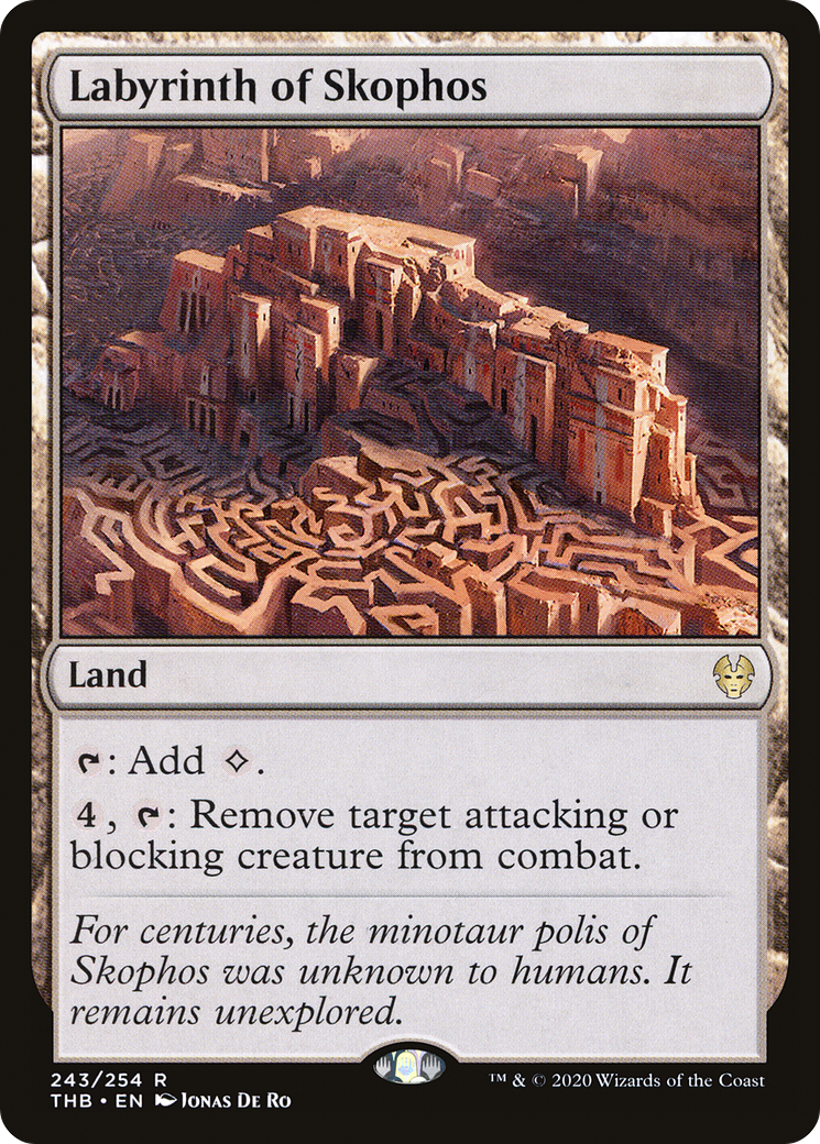 Labyrinth of Skophos (THB-243) [Theros Beyond Death]