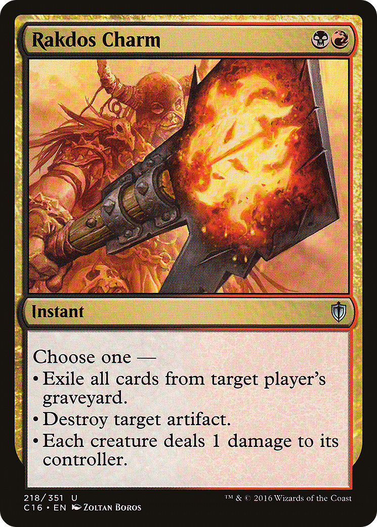 Rakdos Charm (C16-218) [Commander 2016]