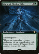 Curse of Clinging Webs (Extended Art) (MIC-063) [Midnight Hunt Commander]