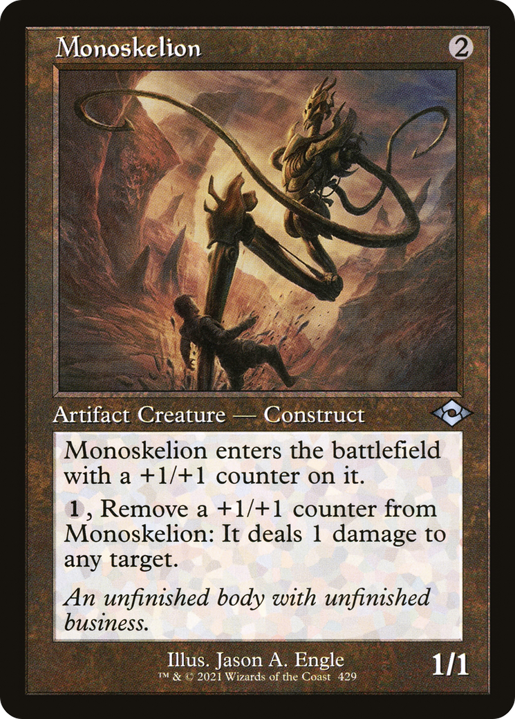 Monoskelion (Retro Frame) (MH2-429) [Modern Horizons 2] Foil
