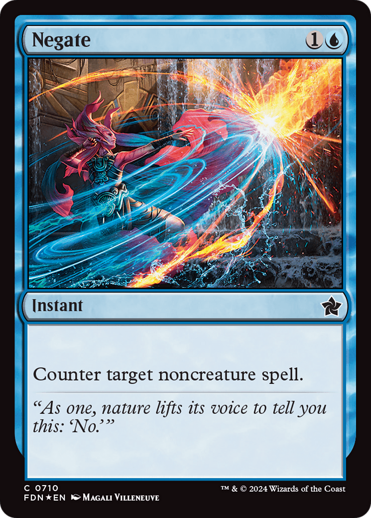 Negate (FDN-710) [Foundations] Foil