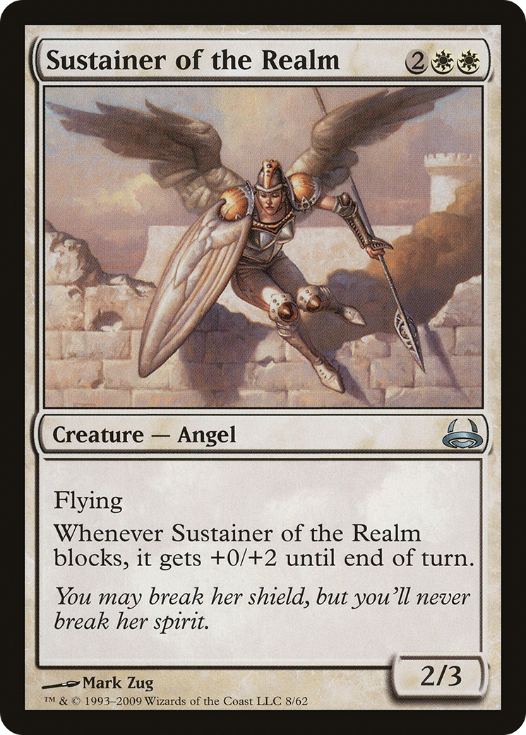Sustainer of the Realm (DDC-008) [Duel Decks: Divine vs. Demonic]