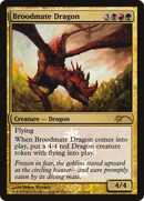 Broodmate Dragon (MEDIA-0A3) [Shards of Alara Promos] Foil