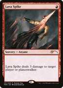 Lava Spike (PTP-2022-1) [Pro Tour Promos] Foil