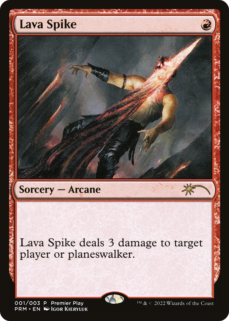 Lava Spike (PTP-2022-1) [Pro Tour Promos]
